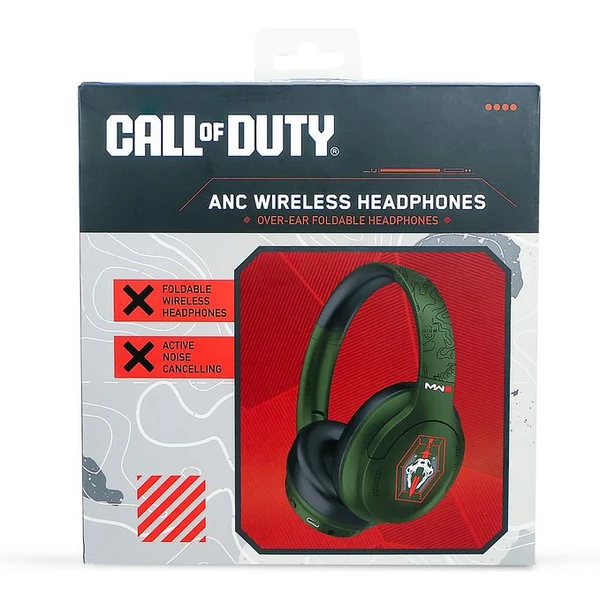 OTL bezdrátová náhlavní sluchátka ANC Call of Duty Modern Warfare 3 zelené - Sluchátka - Obrázek F147000701
