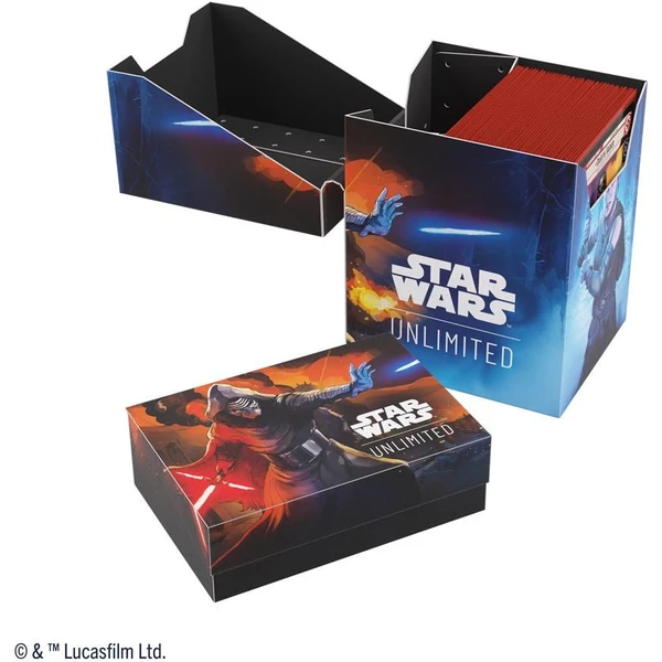 Gamegenic - Star Wars: Unlimited Soft Crate - Rey/Kylo Ren - Obaly na karty - Obrázek F205000O01
