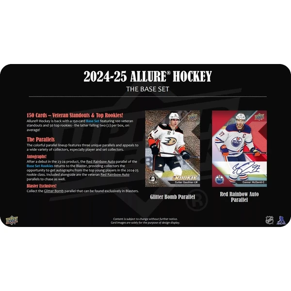 Hokejové karty 2024-25 Upper Deck Allure Hockey Blaster Box - Hokejové karty - Obrázek F23D000O01