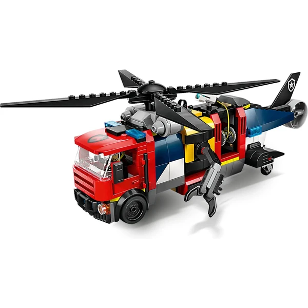 LEGO City 60462 Remix: Helikoptéra, hasičský vůz a ponorka - LEGO - Obrázek F2SE000J01