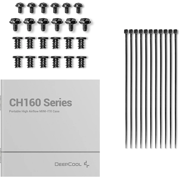 DEEPCOOL CH160 černá - Počítačové skříně - Obrázek F2V8000K01