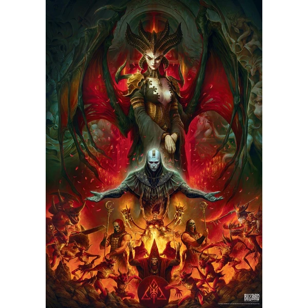 Puzzle Diablo IV Lilith Composition (1000) - Puzzle - Obrázek F3I2000P01