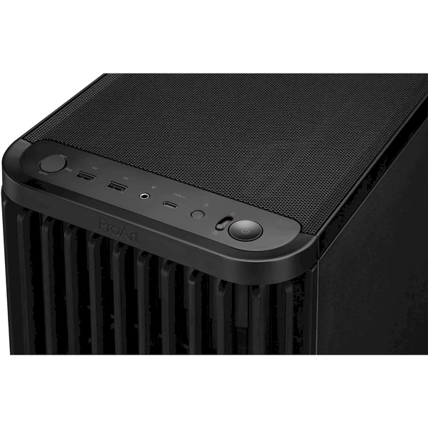ASUS PROART PA401 Wood TG černá - Počítačové skříně - Obrázek F3VD000L01