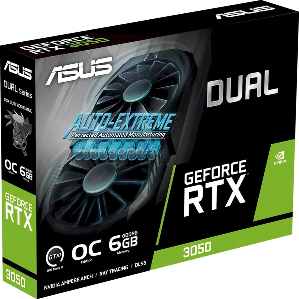 ASUS Dual GeForce RTX 3050 OC 6GB GDDR6 - Grafické karty - Obrázek F4ZA000J01