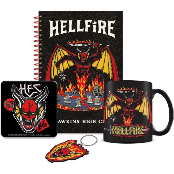 Dárkový set Stranger Things - Hrnek, blok, podtácek - Dárkové sety - Obrázek F607000701