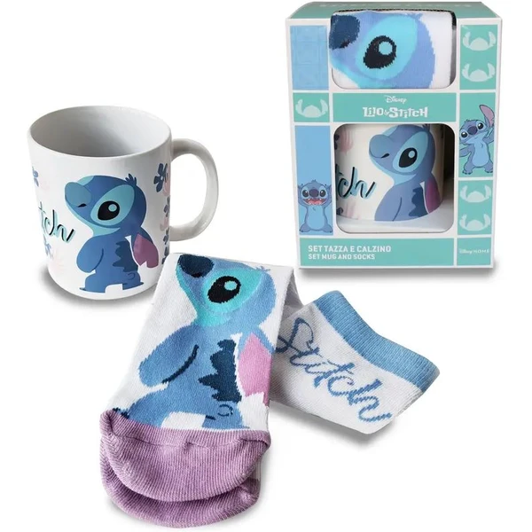 Dárkový set Lilo & Stitch - Cute Stitch hrnek a ponožky - Dárkové sety - Hlavní obrázek