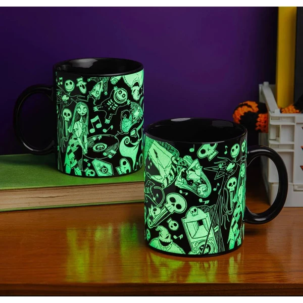 Hrnek Nightmare Before Christmas 550 ml (svítí ve tmě) (king size) - Hrnky - Obrázek F6Z5000L01