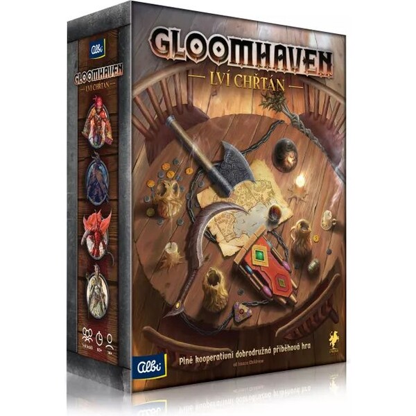 Desková hra Gloomhaven: Lví chřtán