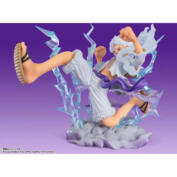 Soška Bandai One Piece FiguartsZERO (Extra Battle) - Monkey D. Luffy -Gear 5 Gigant 30 cm - Sochy a sošky - Obrázek F84G000L01