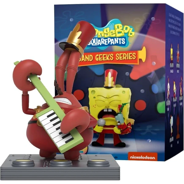 Blind box Mighty Jaxx SpongeBob SquarePants - Band Geek Series 10 cm - Figurky - Obrázek F9SF000N01