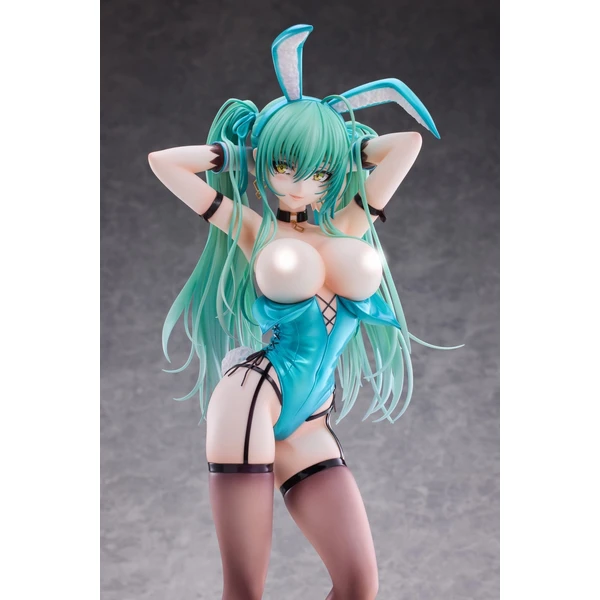 Original Character PVC Statue 1/4 Green Twin Tail Bunny-chan 43 cm - Hentai sošky a sochy 18+ - Obrázek F9ZD000P01