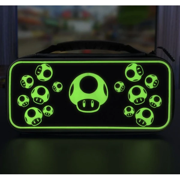 PDP cestovní obal 1-Up Mushroom Plus Glow pro Nintendo Switch černý - Pouzdra - Obrázek FENA000O01