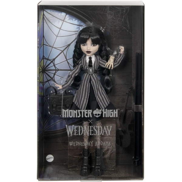 Mattel panenka Monster High x Wednesday - Wednesday Addams - Figurky - Obrázek FI5E000K01