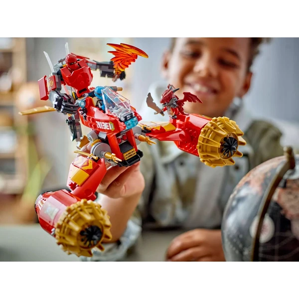 LEGO Ninjago 71830 Kaiův bouřný jezdec a robot - LEGO - Obrázek FNSE000J01