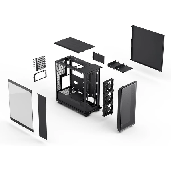 Fractal Design Epoch Black TG Light tint - Počítačové skříně - Obrázek FY9F000K01
