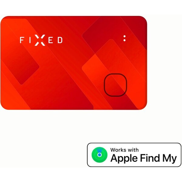 Levně FIXED Tag Card smart lokátor s podporou Find My oranžový