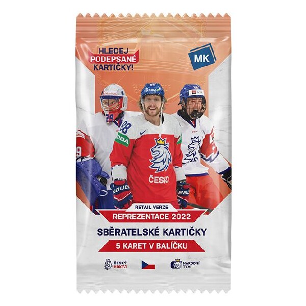 Levně Hokejové karty MK Národní tým Retail balíček 2022