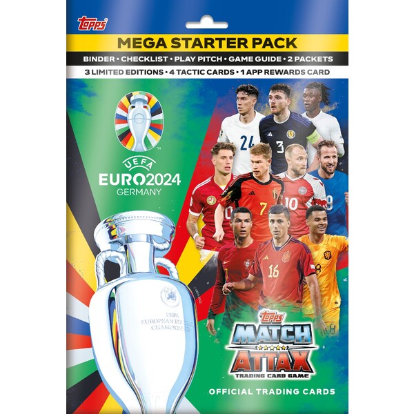 Levně Fotbalové karty Topps EURO 2024 Starter pack
