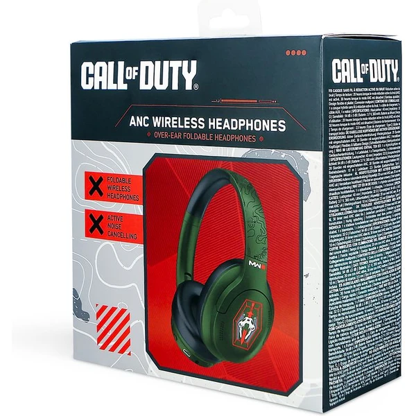 OTL bezdrátová náhlavní sluchátka ANC Call of Duty Modern Warfare 3 zelené - Sluchátka - Obrázek G147000701