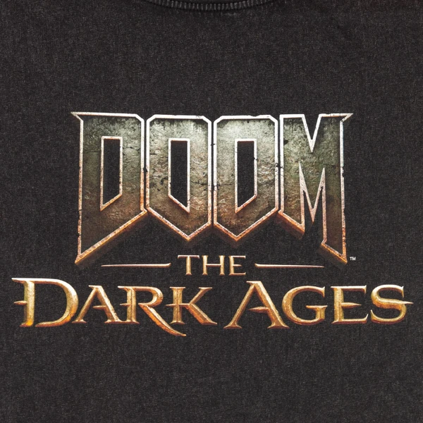Tričko DOOM: The Dark Ages - Washed Out Logo L - Trička - Obrázek G14F000J01