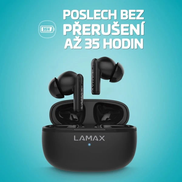 LAMAX Clips1 Play bezdrátová sluchátka černá - Sluchátka - Obrázek G1E0000N01