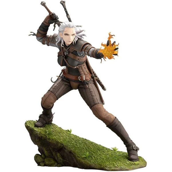 Soška Kotobukiya The Witcher - 1/7 Geralt (Bishoujo) 23 cm - Sochy a sošky - Hlavní obrázek