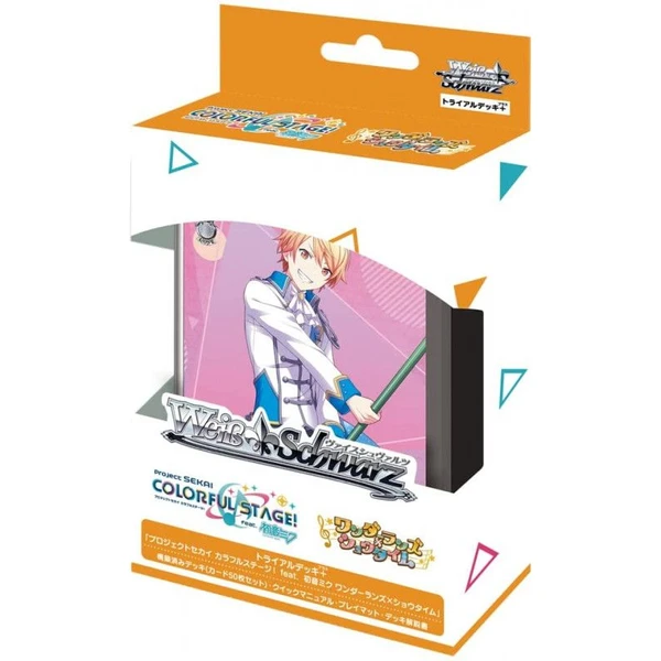 Weiß Schwarz Project SEKAI COLORFUL STAGE! feat. Hatsune Miku - Wonderlands × Showtime Trial Deck (J - Weiss Schwarz TCG - Hlavní obrázek
