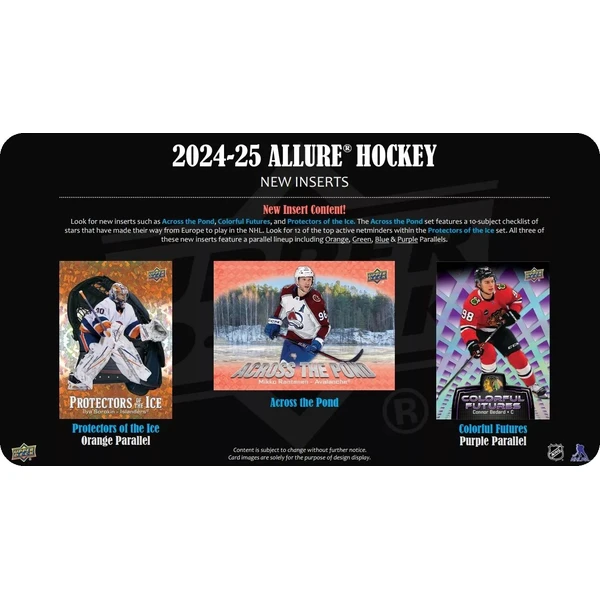 Hokejové karty 2024-25 Upper Deck Allure Hockey Blaster Box - Hokejové karty - Obrázek G23D000O01