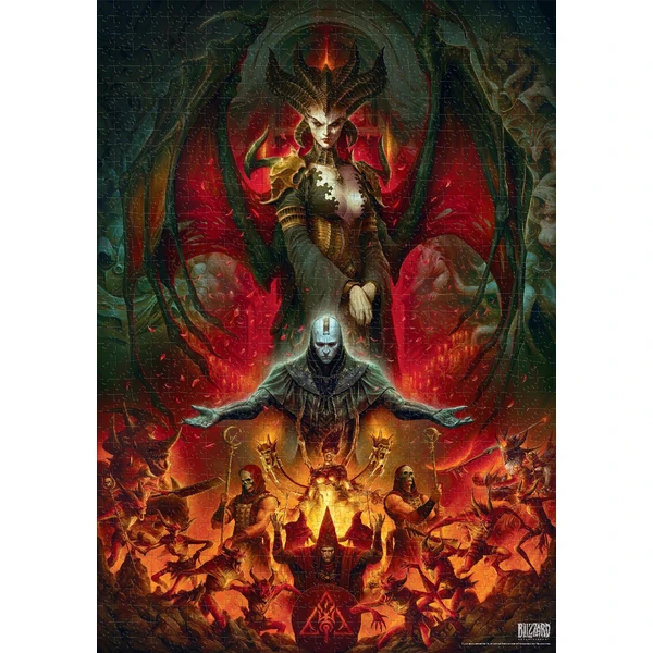 Puzzle Diablo IV Lilith Composition (1000) - Puzzle - Obrázek G3I2000P01