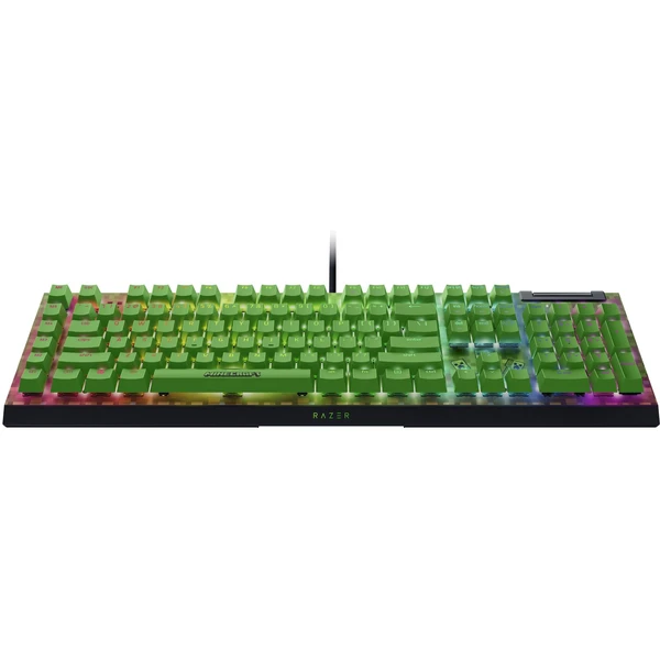 Razer BlackWidow V4 X Green Switch Minecraft Ed. herní klávesnice (US) černá - Klávesnice - Obrázek G3QD000J01
