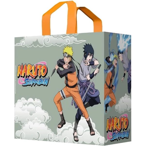 Taška nákupní Naruto šedá