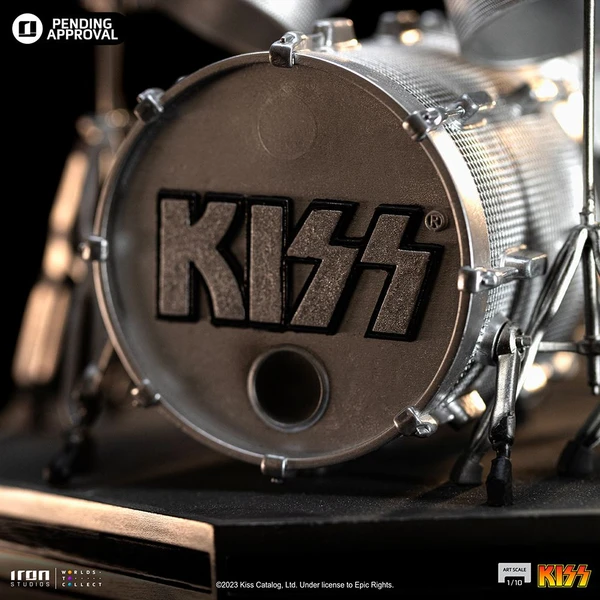 Soška Iron Studios Art Scale 1/10 Kiss - Peter Criss 21,5 cm - Sochy a sošky - Obrázek G6M7000J01