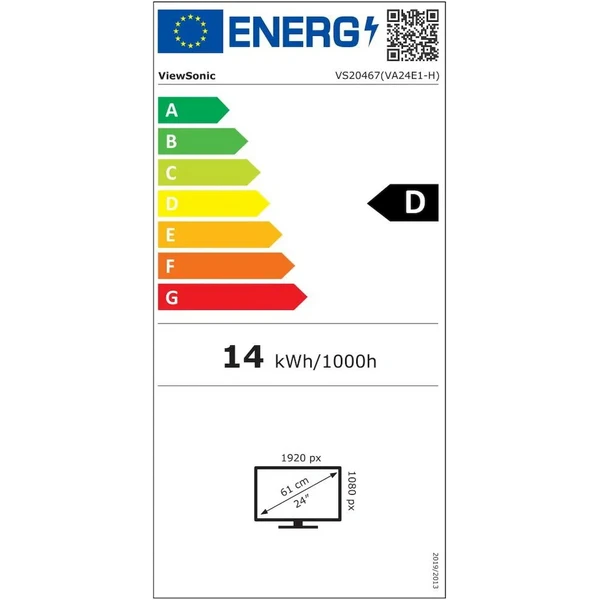 ViewSonic VA24E1-H - Monitory - Obrázek G7FE000P01