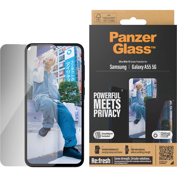 PanzerGlass Privacy Samsung Galaxy A55 5G - Ochranné folie a skla - Obrázek G8G3000P01