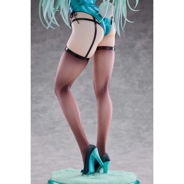 Original Character PVC Statue 1/4 Green Twin Tail Bunny-chan 43 cm - Hentai sošky a sochy 18+ - Obrázek G9ZD000P01