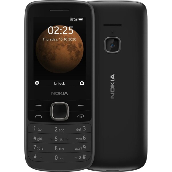 Levně Nokia 225 Dual SIM černá