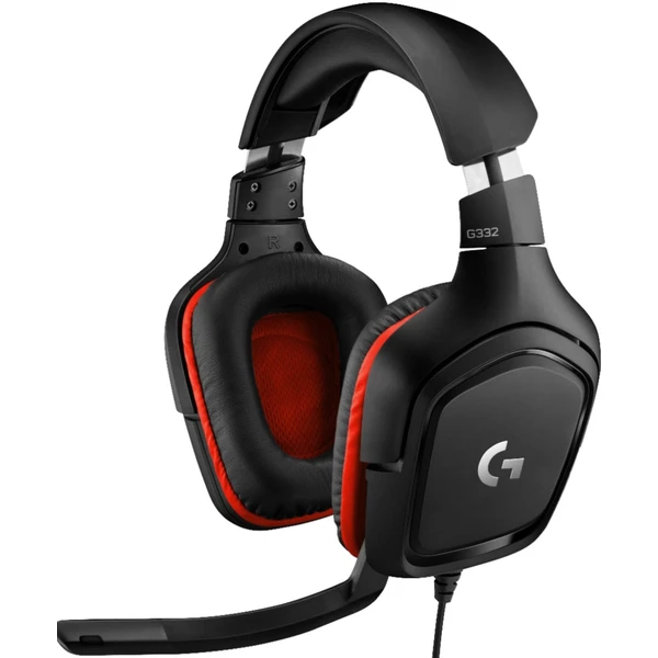 Logitech G332 drátová herní sluchátka - Sluchátka - Obrázek GBJO600301