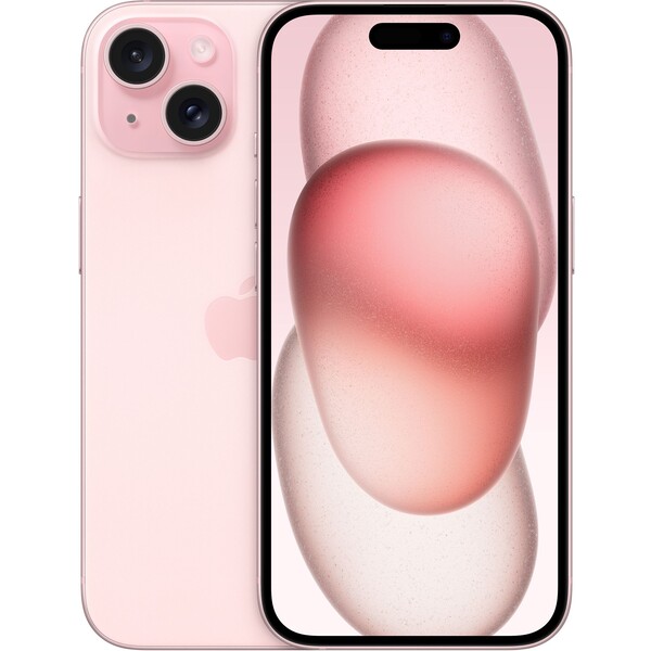 Levně Apple iPhone 15 128GB růžový