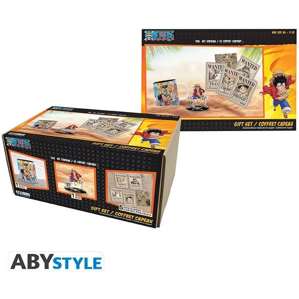 Dárkový set One Piece - Hrnek, figurka a set pohlednic - Dárkové sety - Hlavní obrázek