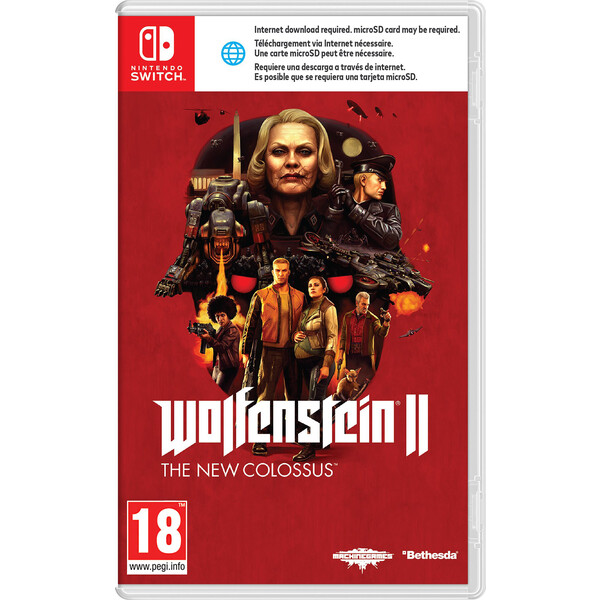 Levně Wolfenstein II: The New Colossus Code in Box (Switch)