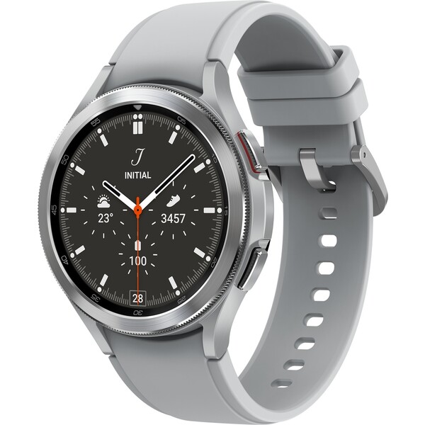 Levně Samsung Galaxy Watch4 Classic 46mm LTE stříbrná