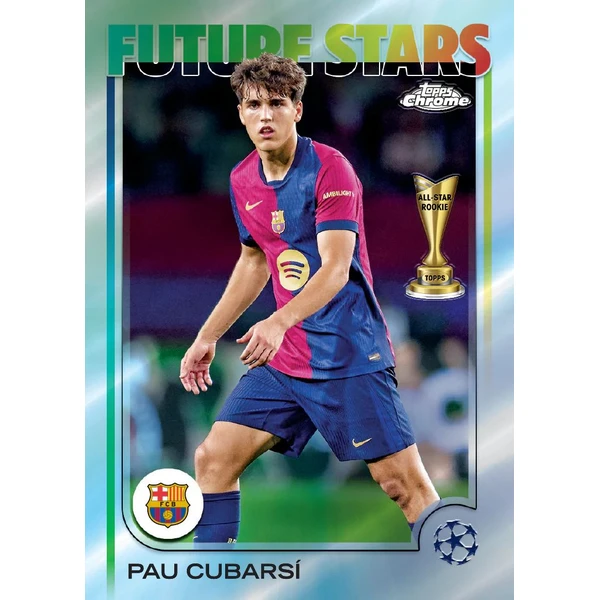 Fotbalové karty Topps 2024-25 Chrome UEFA Club Competitions - Hanger Box - Fotbalové karty - Obrázek GQ1H000L01