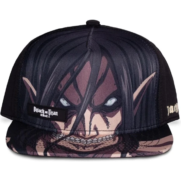 Kšiltovka Attack on Titan - Eren Jaeger Titan (snapback) - Kšiltovky a čepice - Hlavní obrázek