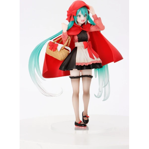 Figurka Taito Prize Hatsune Miku - Miku Little Red Riding Hood (Wonderland) 18 cm - Figurky - Obrázek GV6E000K01