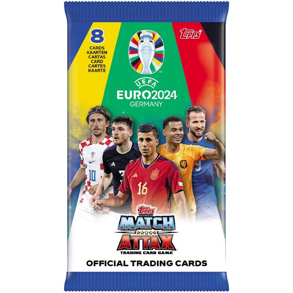 Levně Fotbalové karty Topps EURO 2024 Packet