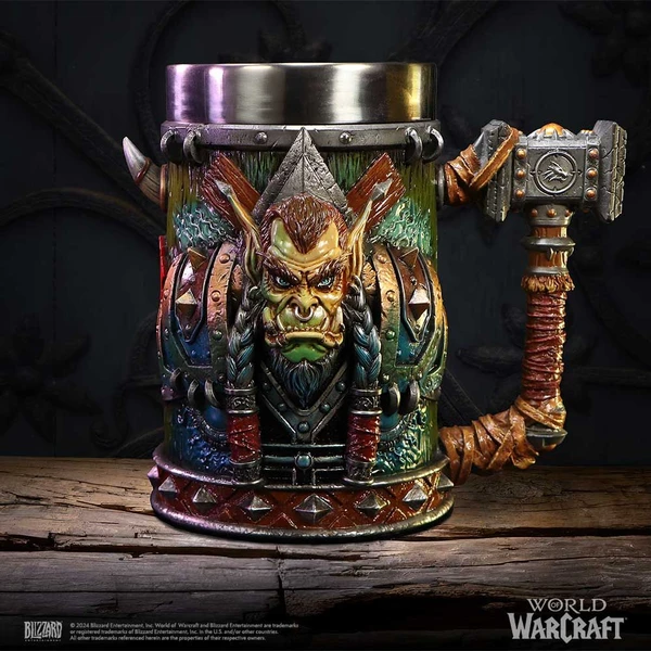Korbel Nemesis Now World of Warcraft - Thrall 17,5 cm - Hrnky - Obrázek H1BF000P01