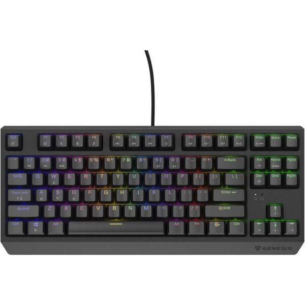 Genesis THOR 230 TKL RGB mechanická klávesnice černá Outemu Brown