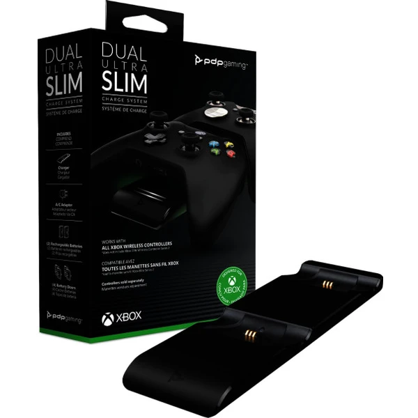 PDP Gaming Ultra Slim Charge System (Xbox One/Xbox Series) - Nabíječky - Hlavní obrázek
