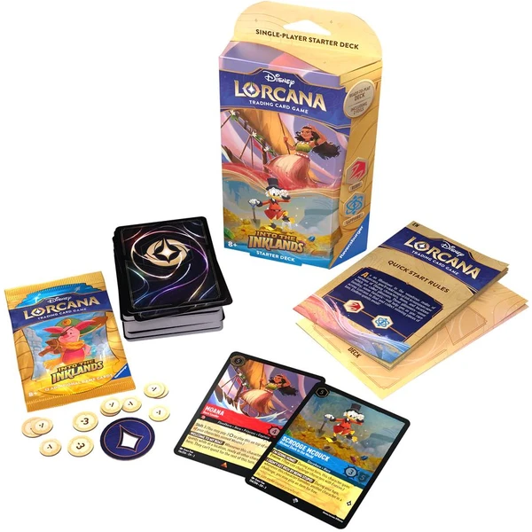 Disney Lorcana: Into the Inklands - Starter Deck Ruby & Sapphire - Disney Lorcana TCG - Obrázek H3H2000L01