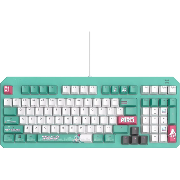 ASUS TUF Gaming K3 Gen II Hatsune Miku Edice US klávesnice - Klávesnice - Hlavní obrázek